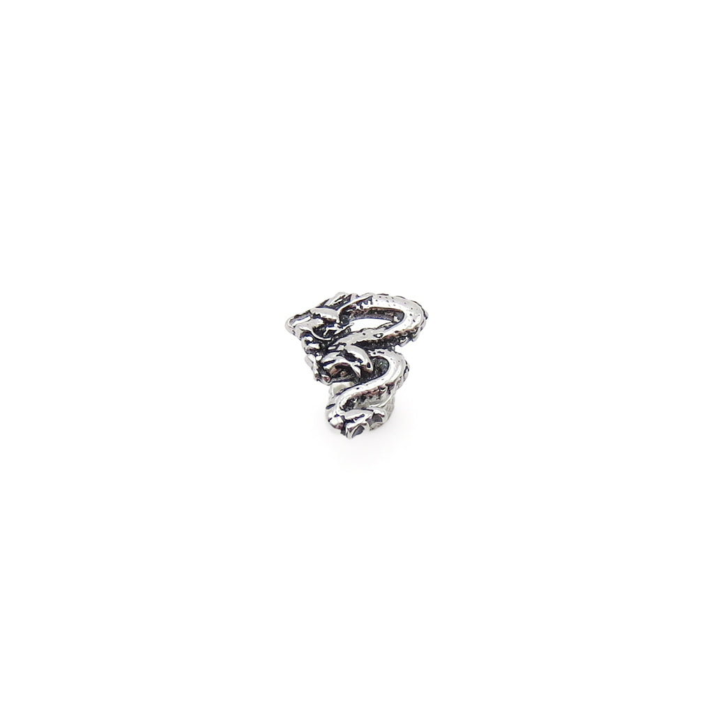 Stainless Steel Dragon Fake Plug Earring-Fake Plugs-2-Glitters