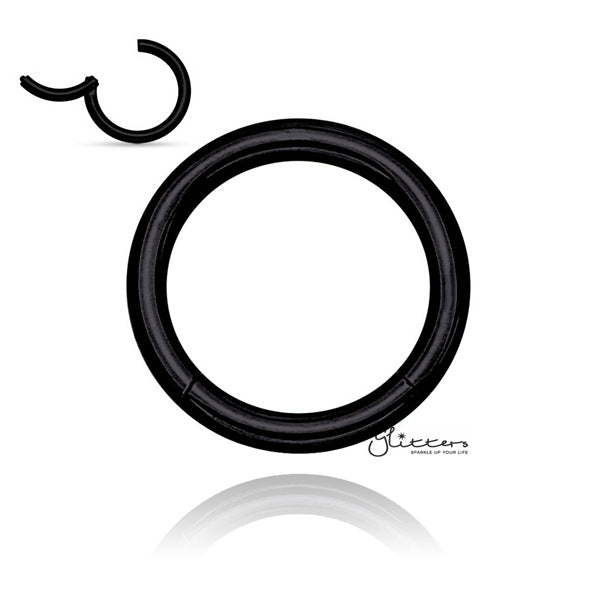 18 Gauge Hinged Stainless Steel Segment Hoop Rings-Silver | Gold | Black | Rose Gold-Best Sellers, Body Piercing Jewellery, Cartilage, Jewellery, Men's Earrings, Men's Jewellery, Septum Ring, Women's Earrings-CP0016_K_01_0f01907a-bf4a-4b73-bdf8-877e44ebf460-Glitters
