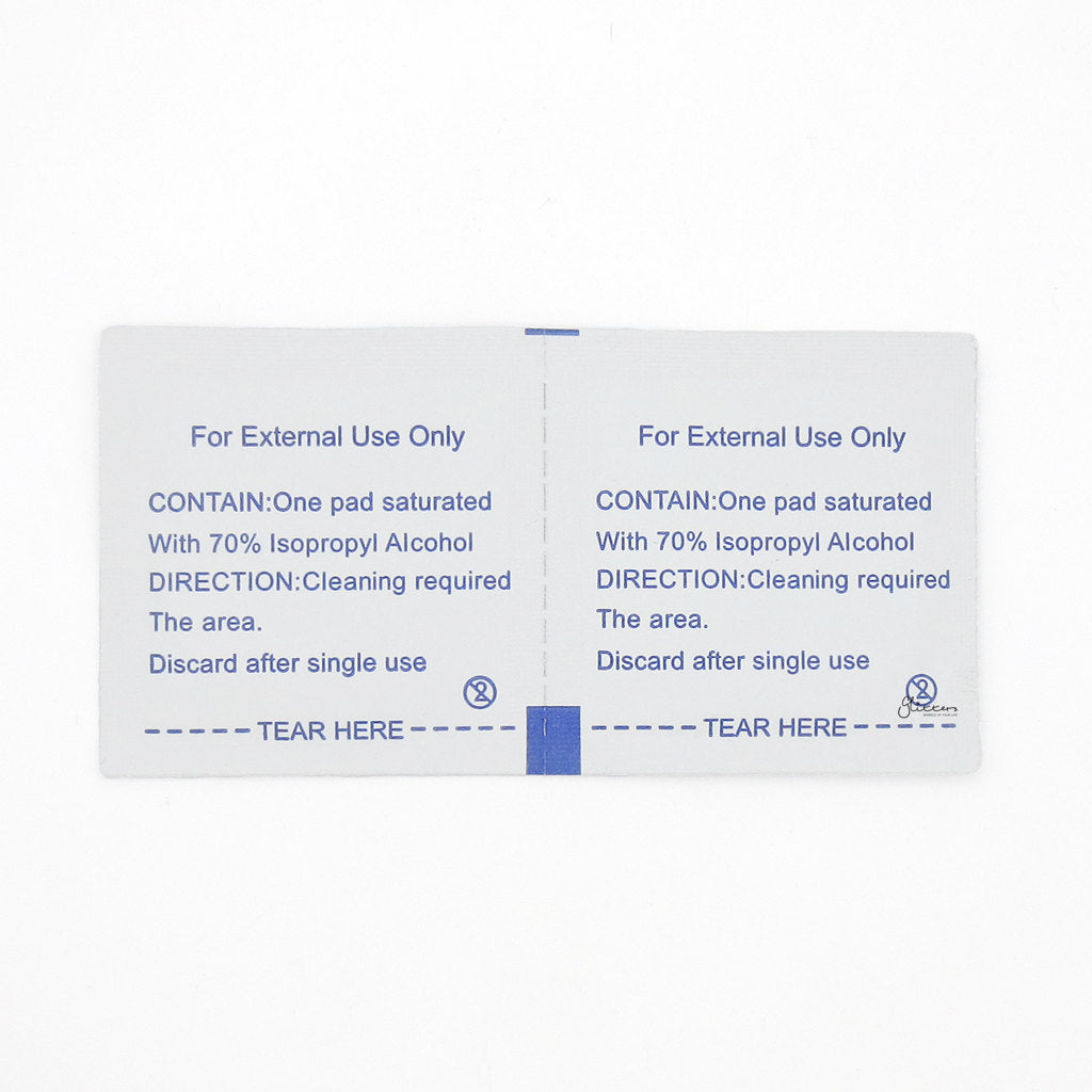 Alcohol Pads - Piercing Cleansing & Disinfection Wipes