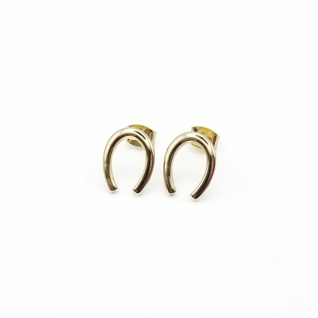 Horseshoe Stud Earrings