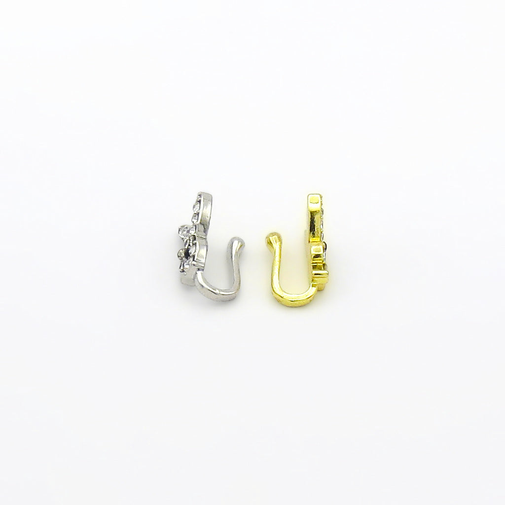 Bunny Non Piercing Nose Ring-Non Piercing-5-Glitters