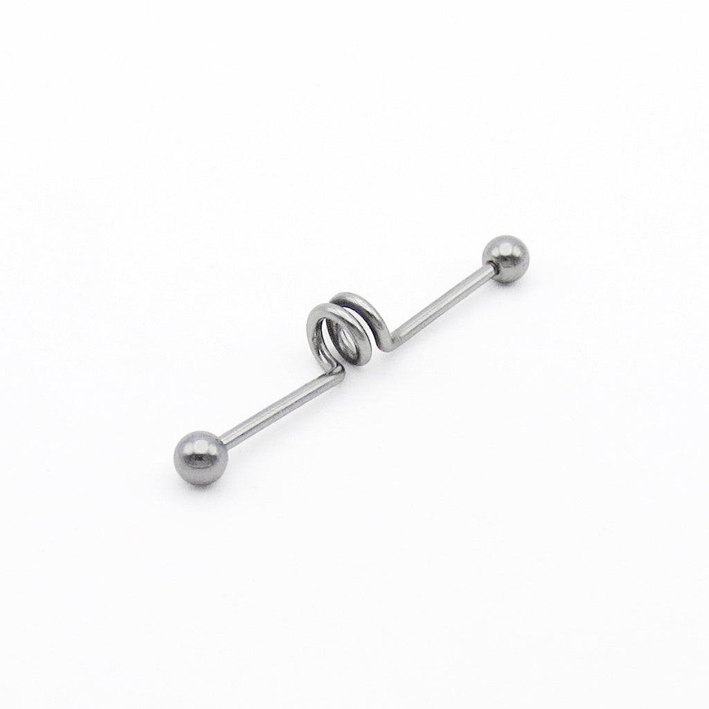 316L Surgical Steel Double Loop Industrial Barbell