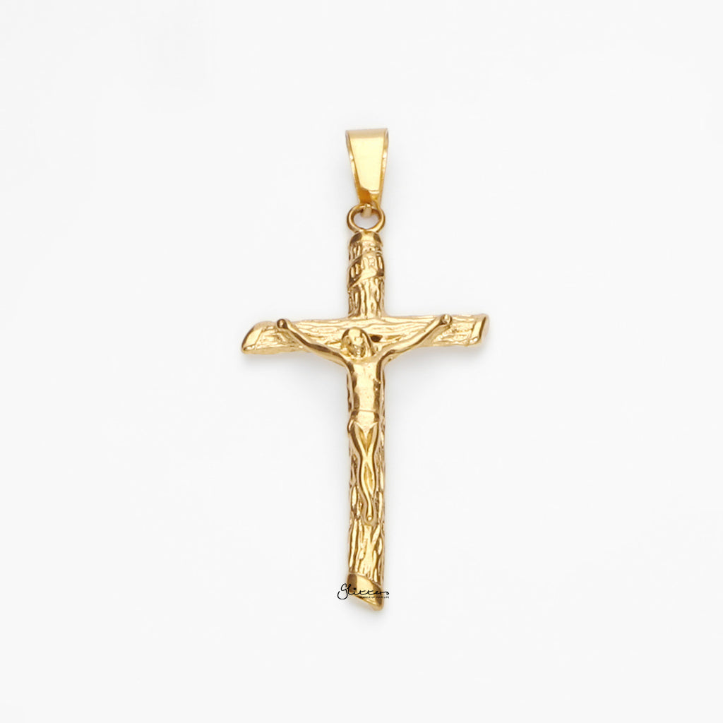 Stainless Steel Crucifix Cross Pendant-Pendants-5-Glitters