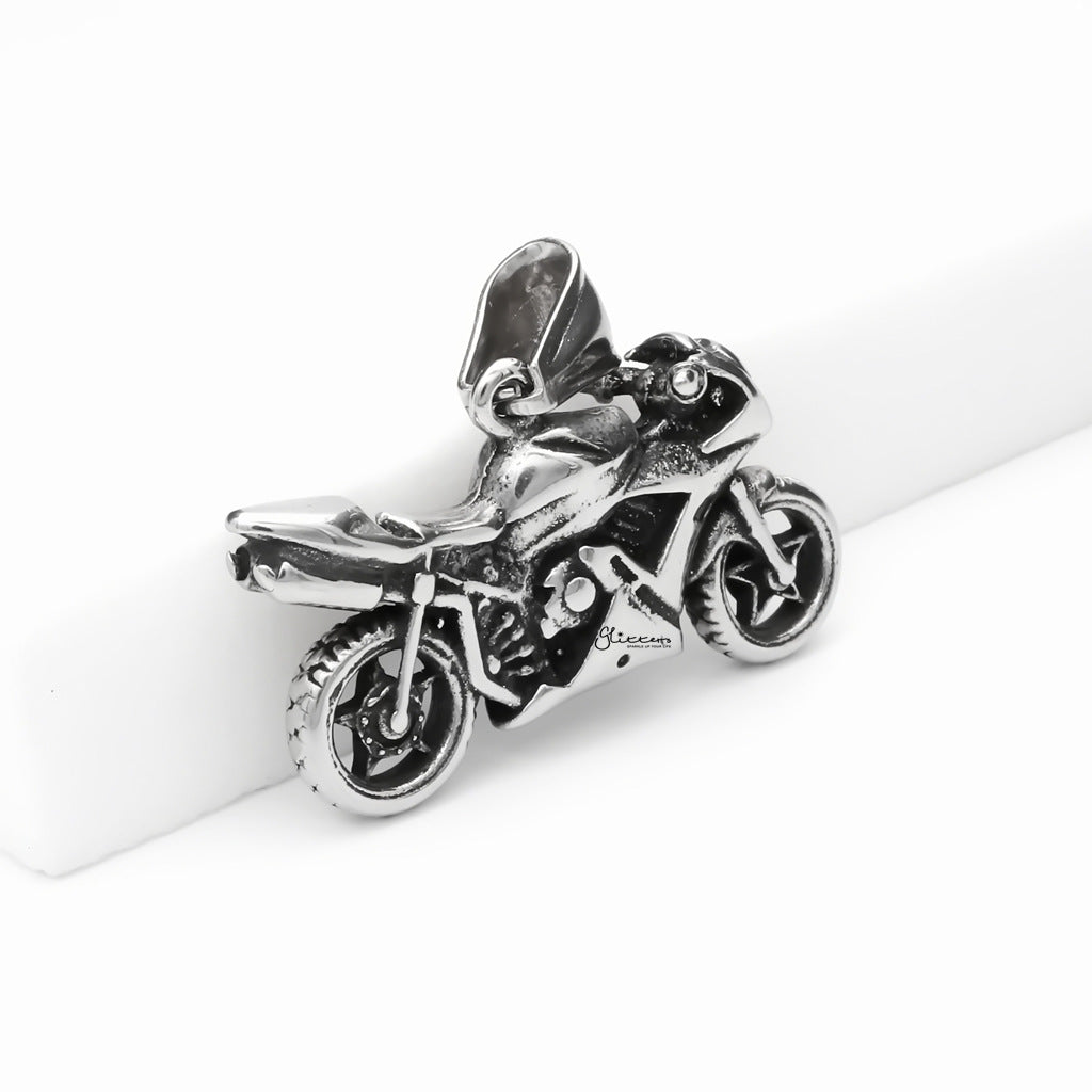 Stainless Steel Motorcycle Pendant-Pendants-4-Glitters