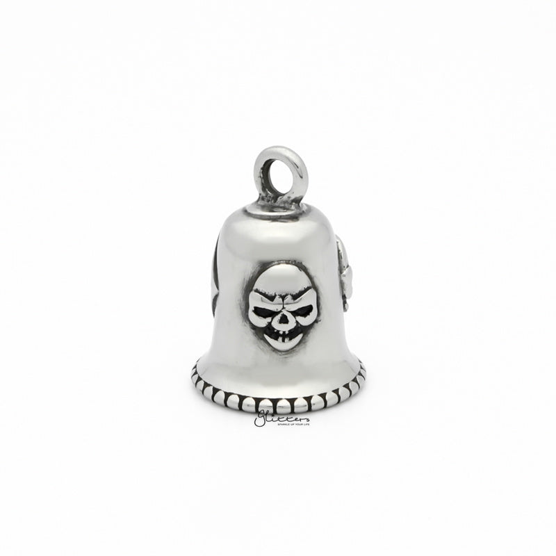 1% ER Stainless Steel Bell Pendant - Silver-Jewellery, Men's Jewellery, Men's Necklace, Necklaces, Pendants, Stainless Steel, Stainless Steel Pendant-sp0292-S3_1-Glitters